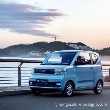 New Electric Car Fully Enclosed New Energy Electric Car Hot Selling in 2022 Wuling Mini EV